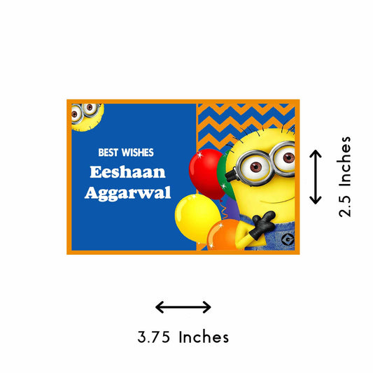Gift tags / Gift Stickers - Minions Design - Chatterbox Labels - Gift Tags