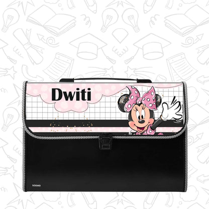 Personalized File Folders - Minnie Mouse Design - Chatterbox Labels - Folder