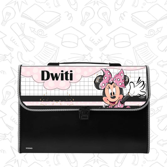 Personalized File Folders - Minnie Mouse Design - Chatterbox Labels - Folder