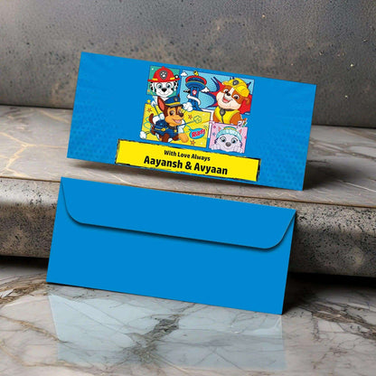 Money Envelopes - Paw Patrol - Set of 20 - Chatterbox Labels - Envelopes