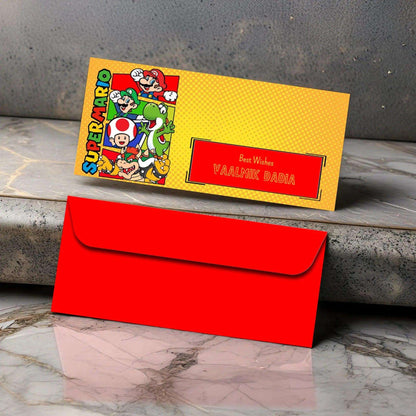 Money Envelopes - Super Mario - Set of 20 - Chatterbox Labels - Envelopes