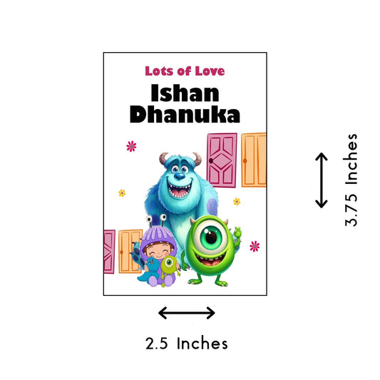 Gift tags / Gift Stickers - Monster Pals - Chatterbox Labels - Gift Tags
