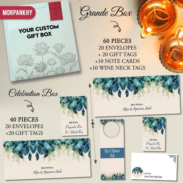 Diwali Gift Stationery Sets - Chatterbox Labels - Gift Tags