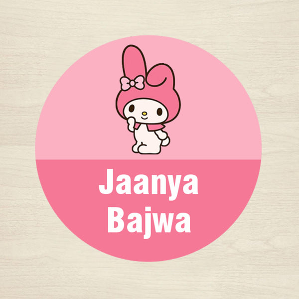 Personalised Waterproof Round Labels & Stickers for Kids - Chatterbox Labels - Design Labels & Stickers