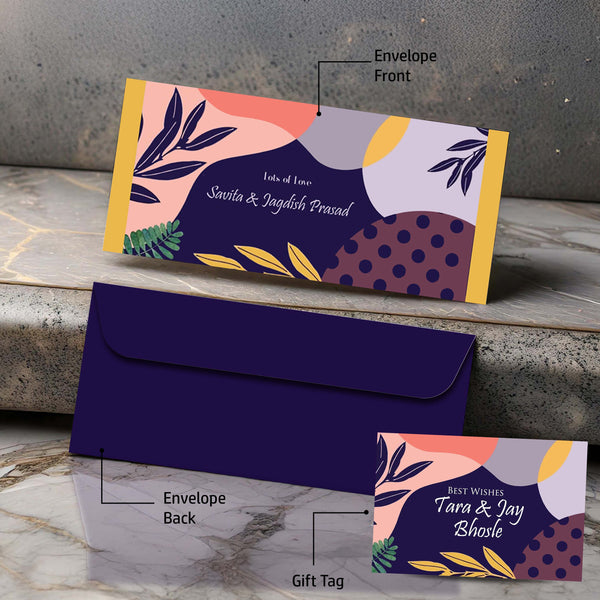 Personalised Money Envelopes - Nature Theme - Set of 20