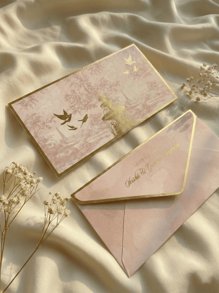 Luxe Gold Foil Money Envelopes - Shahi Baug - Chatterbox Labels - Luxe Envelopes