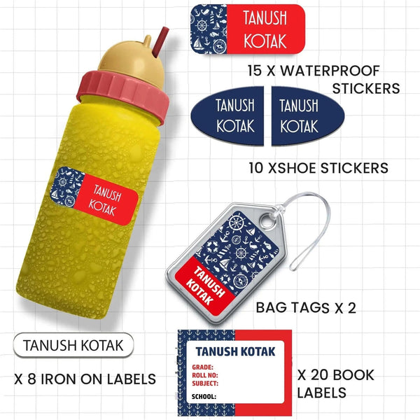 All You Need Pack - Set of 55 pieces - CARS & WHEELS - Chatterbox Labels - Value Packs