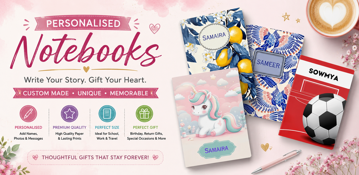 Return Gift - Custom Notebooks