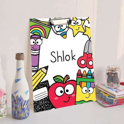 Custom Exam board - Notes & Nibs - Chatterbox Labels - Clipboard