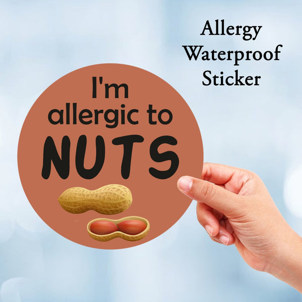 Allergy Stickers - Set of 20 pieces - Chatterbox Labels - 