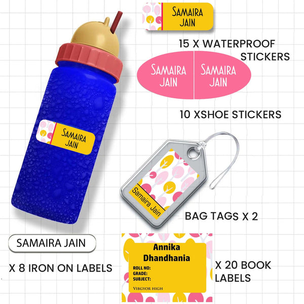 All You Need Pack - Set of 55 pieces - GIRLS & PRINCESSES - Chatterbox Labels - Value Packs