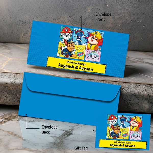 Money Envelopes - Paw Patrol - Set of 20 - Chatterbox Labels-Envelopes