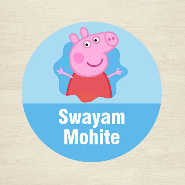 Personalised Waterproof Round Labels & Stickers for Kids - Chatterbox Labels - Design Labels & Stickers
