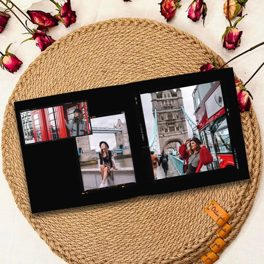 Personalised Photobook - Black Book - Chatterbox Labels - Photobook