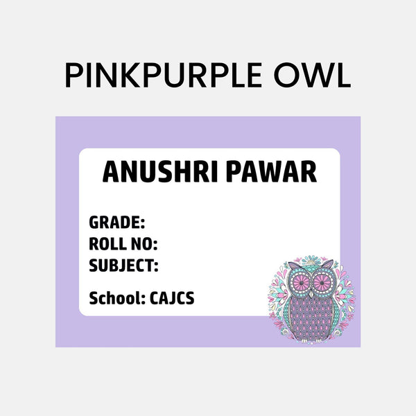 Book Labels & Stickers - ANIMALS & NATURE - Chatterbox Labels - Book Labels