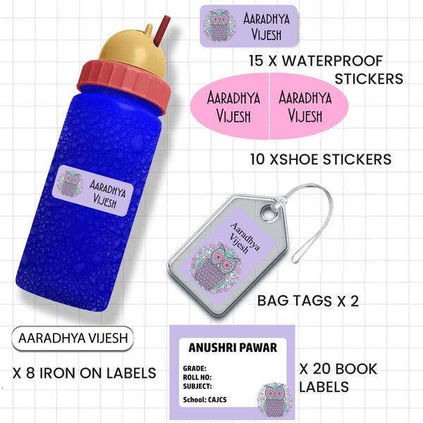 All You Need Pack - Set of 55 pieces - GIRLS & PRINCESSES - Chatterbox Labels - Value Packs