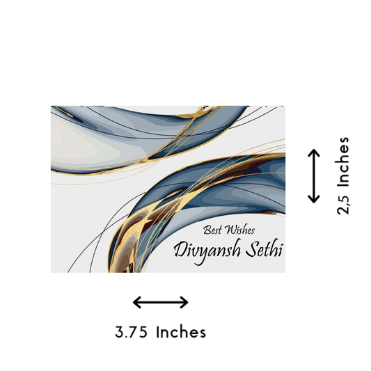 Gift tags / Gift Stickers - Paint Stroke Design