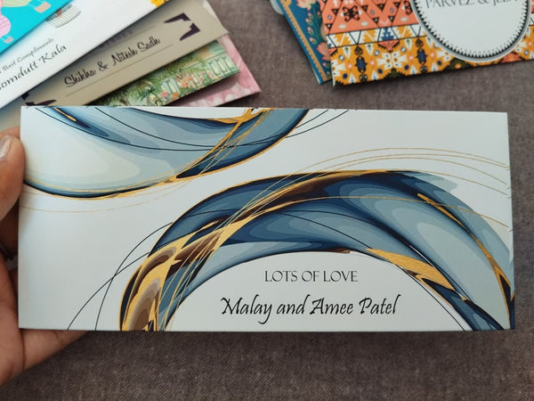 Personalised Money Envelopes - Paint Strokes Theme - Chatterbox Labels - Envelopes