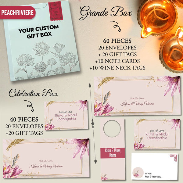 Diwali Gift Stationery Sets - Chatterbox Labels - Gift Tags