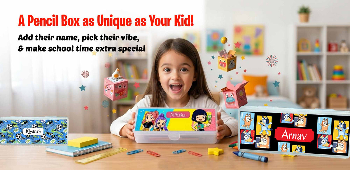 Personalised Pencil Box - Space Design