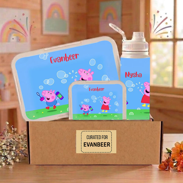 Snack Captain - Lunch Box, Snack Box & Water Bottle