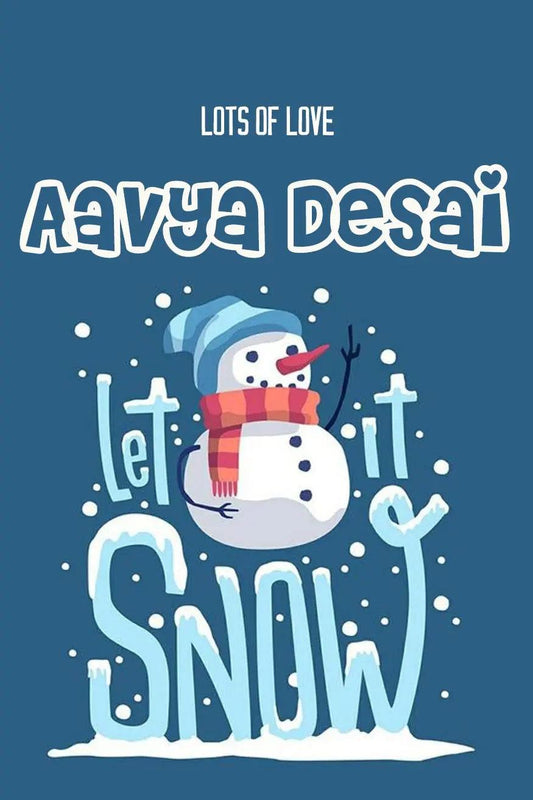Personalised Christmas Gift Tags - Let it Snow - Set of 10 - Chatterbox Labels - Gift Tags