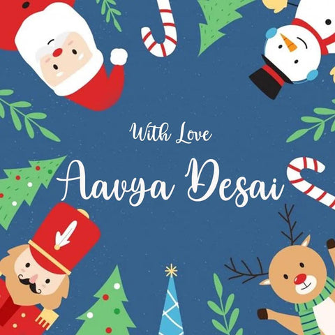 Personalised Christmas Gift Tags - Peek a boo - Set of 10 - Chatterbox Labels - Gift Tags