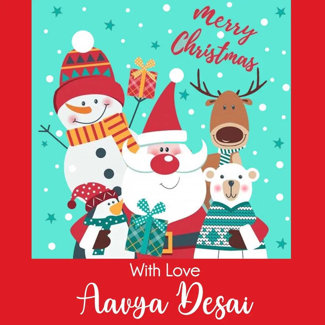 Personalised Christmas Gift Tags - Team Santa - Set of 10 - Chatterbox Labels - Gift Tags