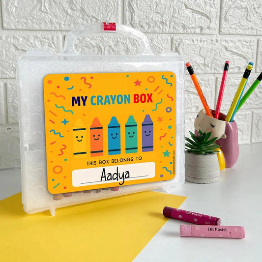 Faber - Castell Crayon Box – Personalized Edition - Chatterbox Labels - Crayons