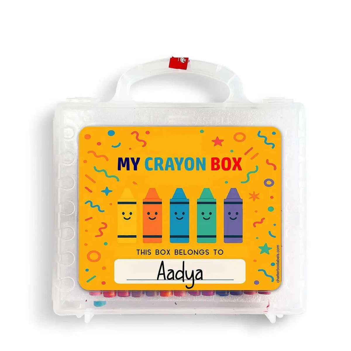 Faber - Castell Crayon Box – Personalized Edition - Chatterbox Labels - Crayons