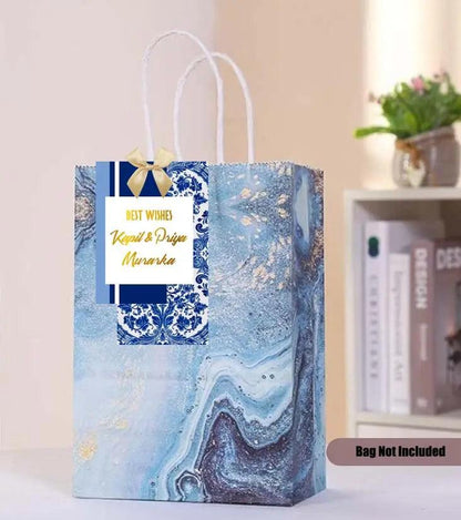 Personalised Gift Bag Hangers - Set of 10 - Chatterbox Labels - Gift Tags