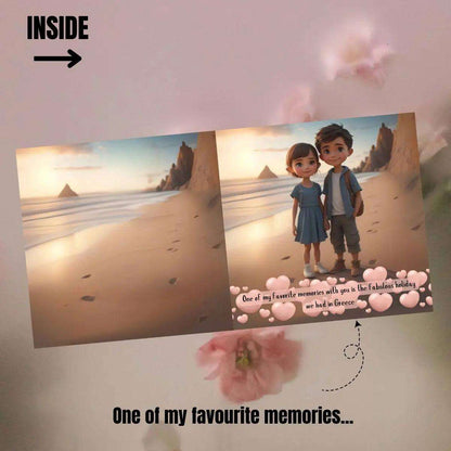 Personalised Love Book - Chatterbox Labels - Valentine's book