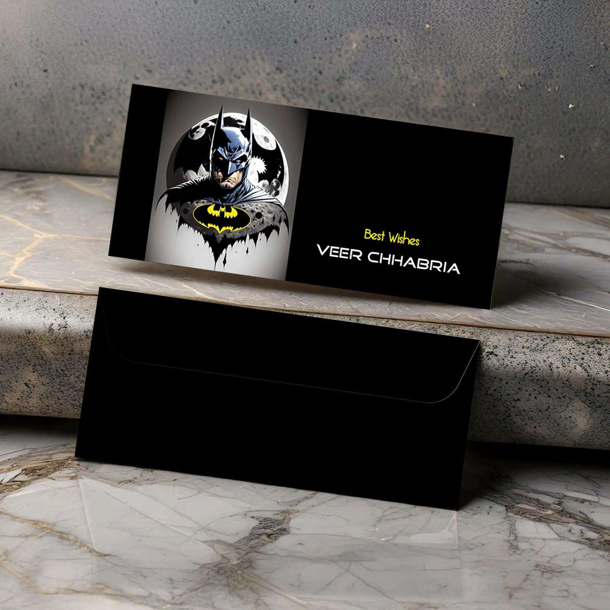 Personalised Money Envelopes - Batman - Set of 20 - Chatterbox Labels - Envelopes