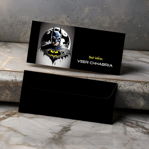 Personalised Money Envelopes - Batman - Set of 20 Chatterbox Labels