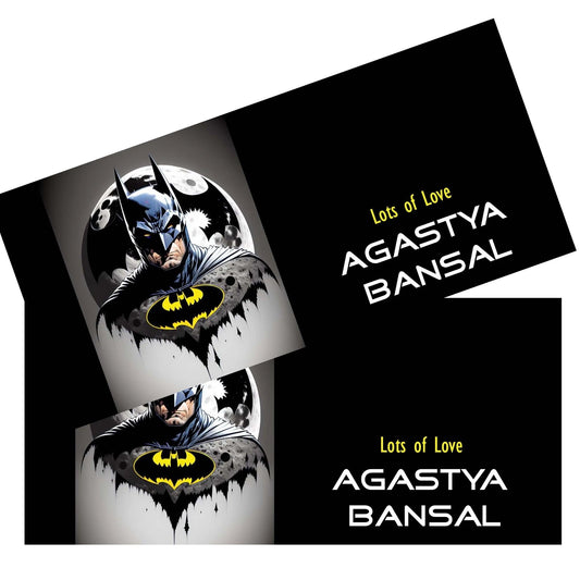 Personalised Money Envelopes - Batman - Set of 20 - Chatterbox Labels - Envelopes