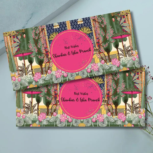 Personalised Money Envelopes - Colour Burst - Set of 20 - Chatterbox Labels - Envelopes