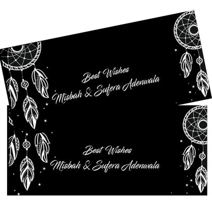 Personalised Money Envelopes - Dream Catchers Theme - Set of 20 - Chatterbox Labels - Envelopes