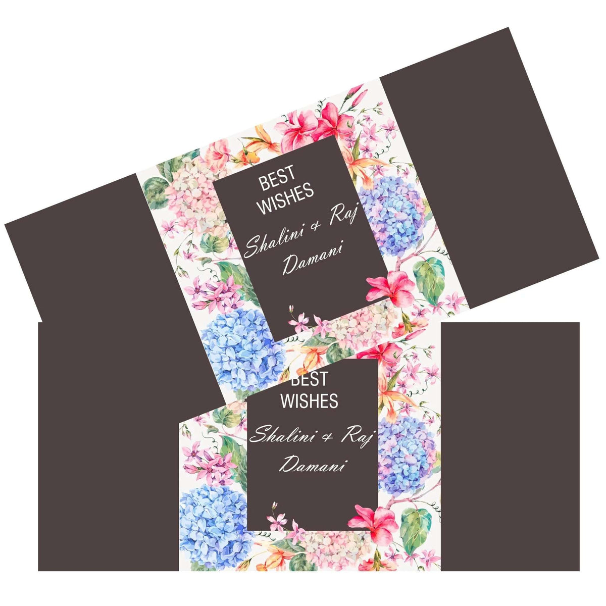 Personalised Money Envelopes - Floral Theme - Set of 20 - Chatterbox Labels - Envelopes