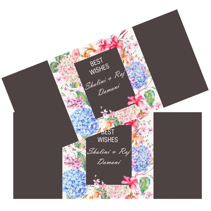 Personalised Money Envelopes - Floral Theme - Set of 20 - Chatterbox Labels - Envelopes