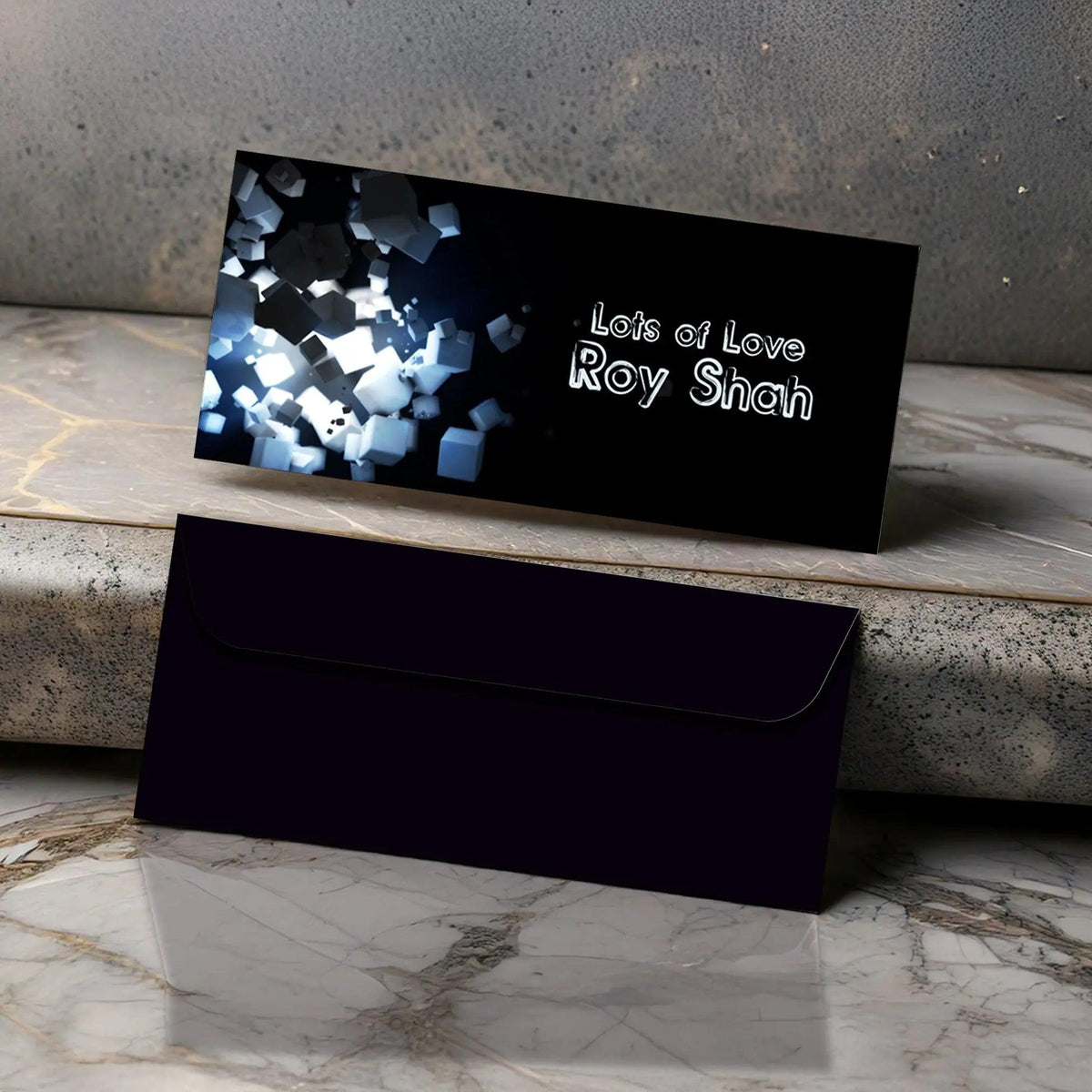 Personalised Money Envelopes - Ice Cubes Theme - Set of 20 - Chatterbox Labels - Envelopes