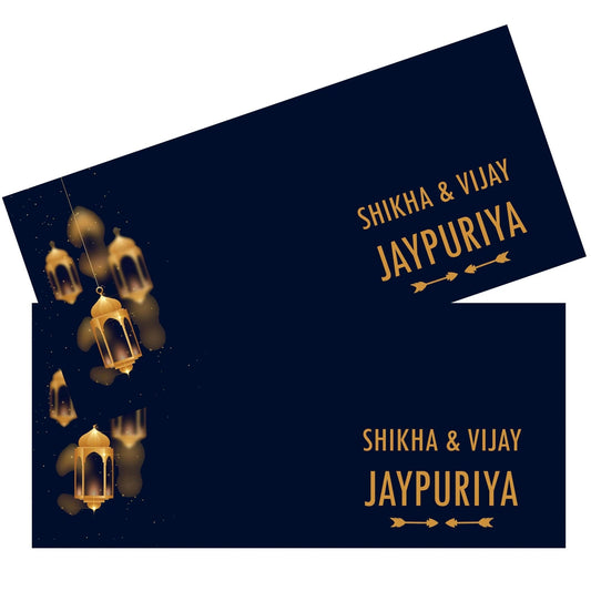 Personalised Money Envelopes - Lanterns Theme - Set of 20 - Chatterbox Labels - Envelopes