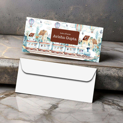 Personalised Money Envelopes - Oldtown Theme - Set of 20 - Chatterbox Labels - Envelopes