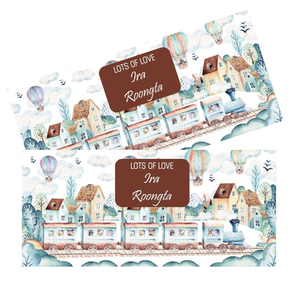 Personalised Money Envelopes - Oldtown Theme - Set of 20 - Chatterbox Labels - Envelopes