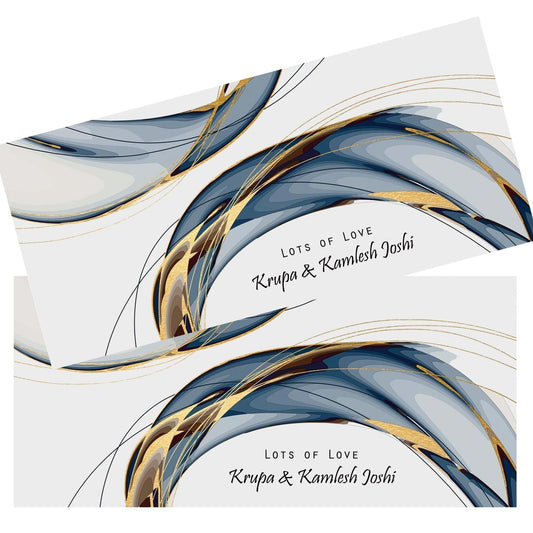 Personalised Money Envelopes - Paint Strokes Theme - Set of 20 - Chatterbox Labels - Envelopes