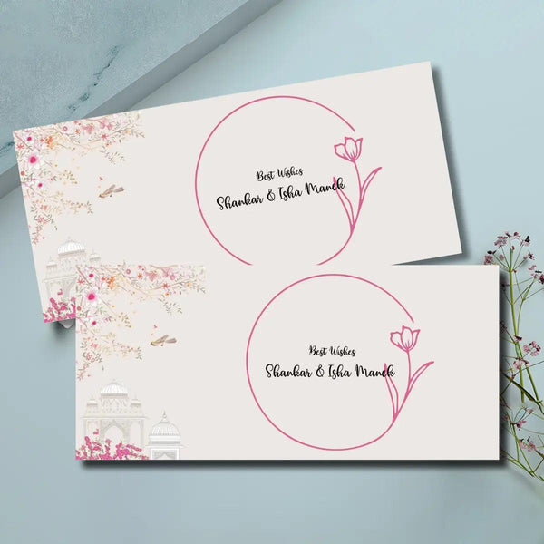 Personalised Money Envelopes - Palace In Blooms - Set of 20 Chatterbox Labels