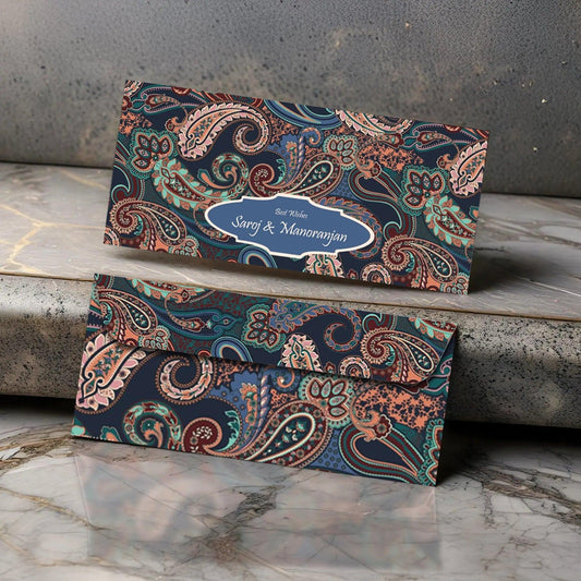 Personalised Money Envelopes - Persian Carpet Theme - Set of 20 - Chatterbox Labels - Envelopes