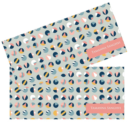 Personalised Money Envelopes - Polka Theme - Set of 20 - Chatterbox Labels - Envelopes