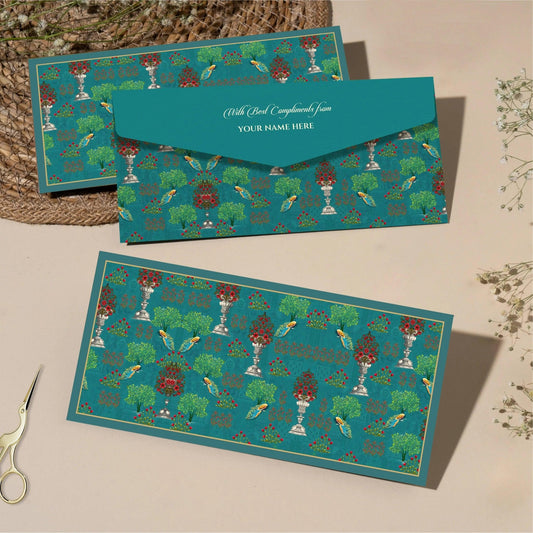Personalised Money Envelopes - Royal Garden - Set of 20 - Chatterbox Labels - Envelopes