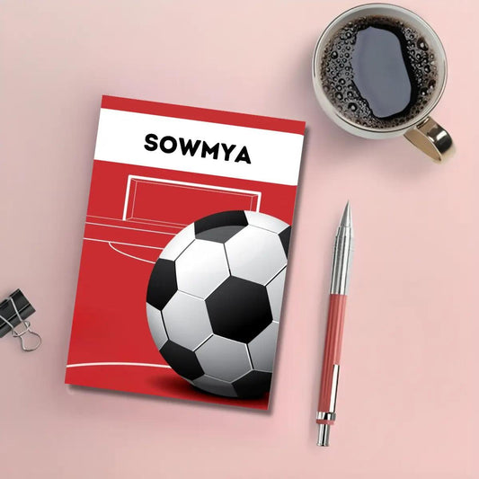 Personalised Notebook - A5 size - Game On - Chatterbox Labels - Notebook