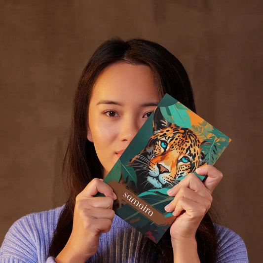 Personalised Notebook - A5 size - Roar of Focus Design - Chatterbox Labels - Notebook